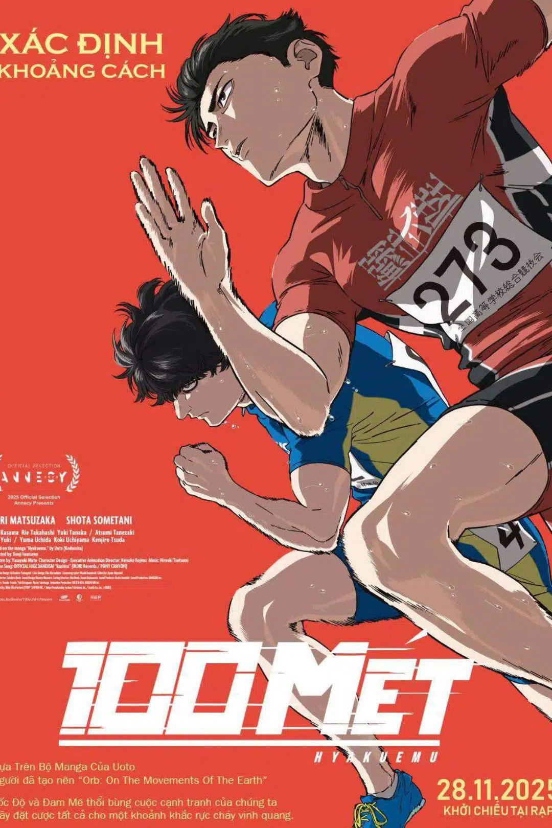 100 MÉT 100 METERS