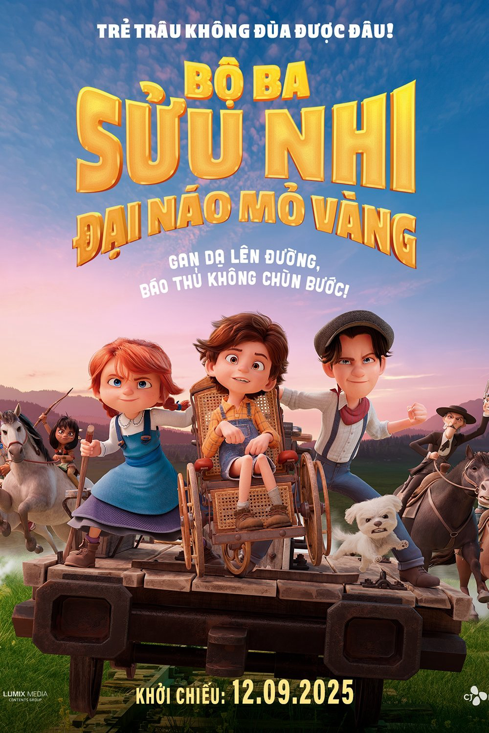 Bộ Ba Sửu Nhi Đại Náo Mỏ Vàng Buffalo Kids