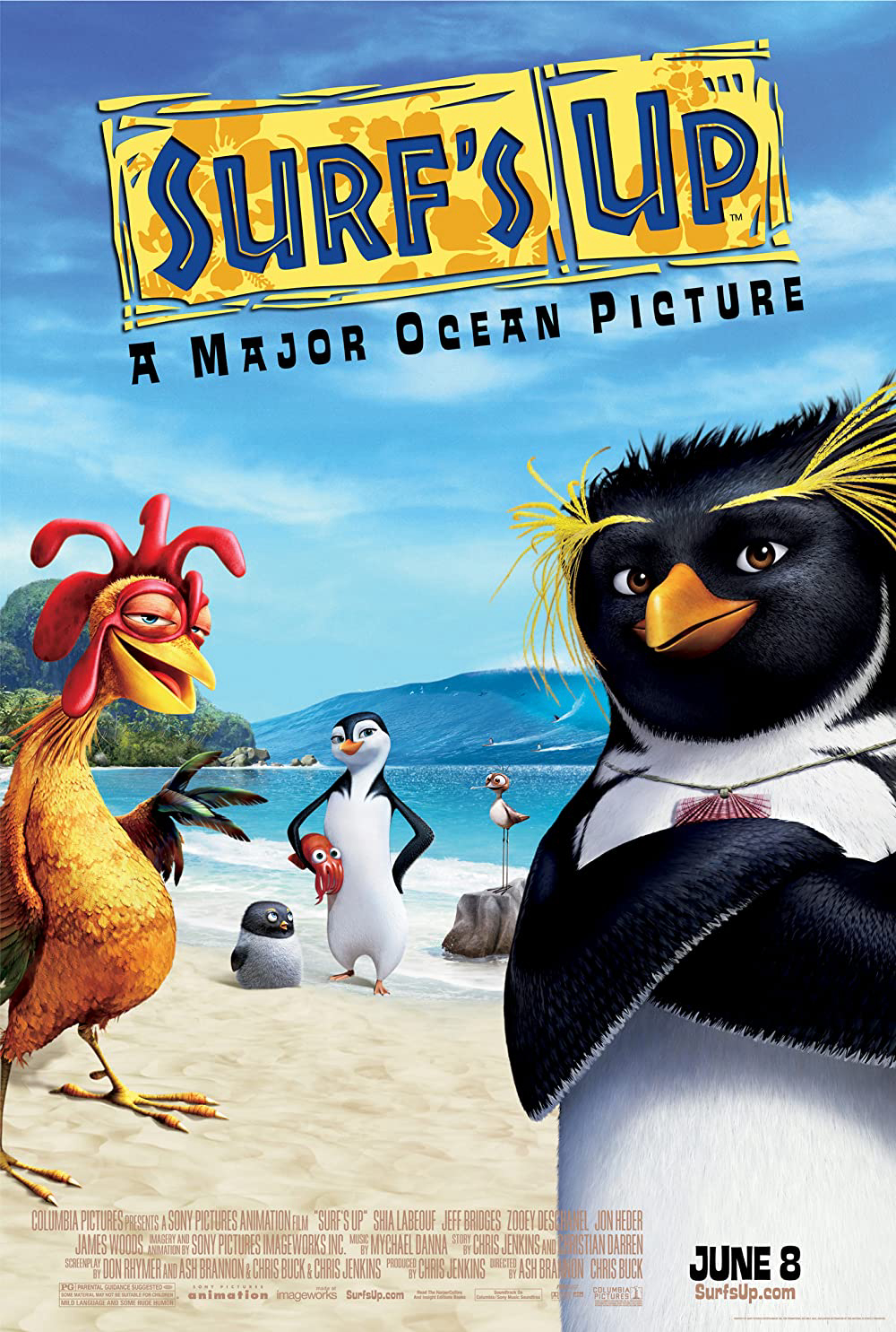 Cánh Cụt Lướt Ván Surf's Up
