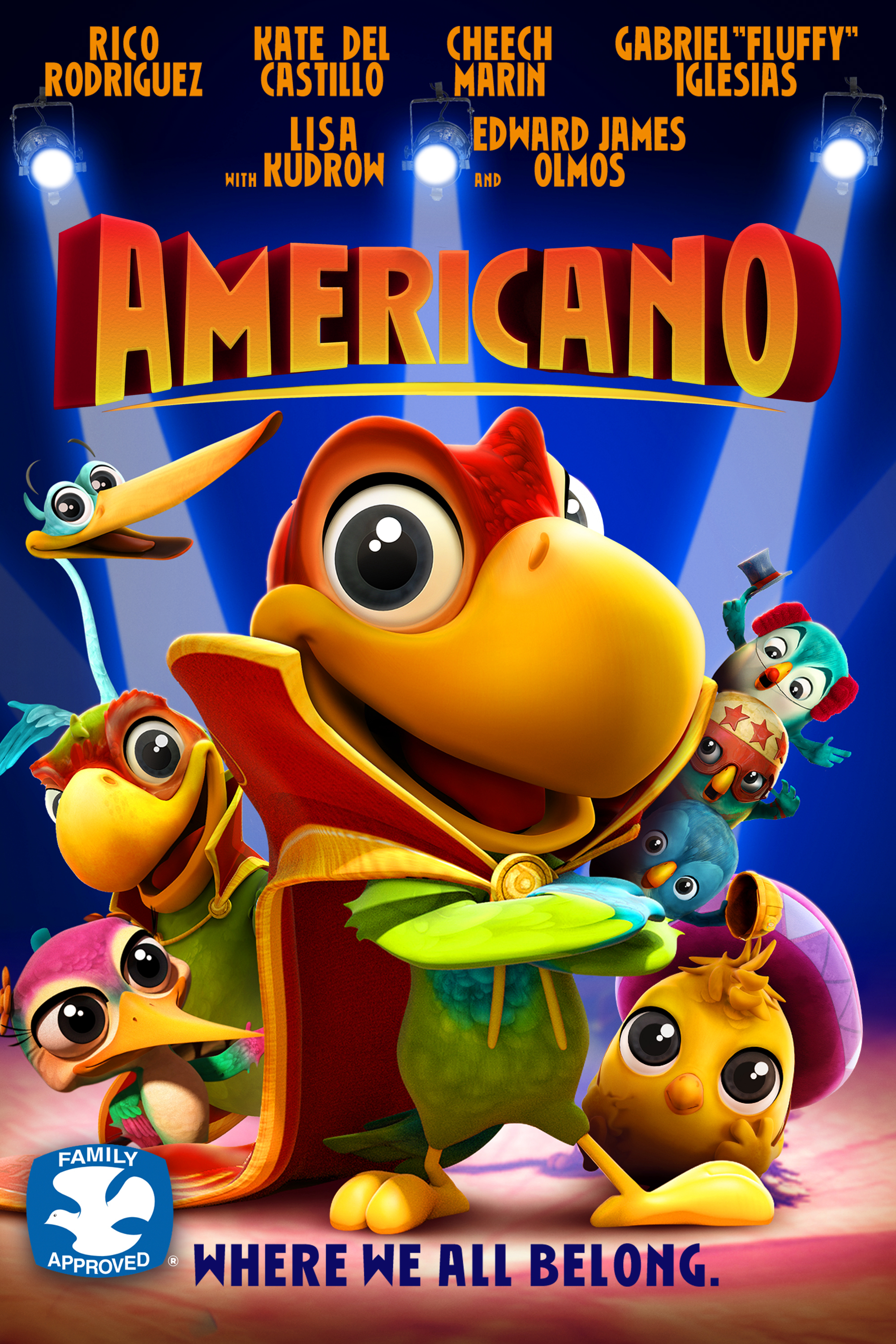 Chú Vẹt Anh Hùng Americano