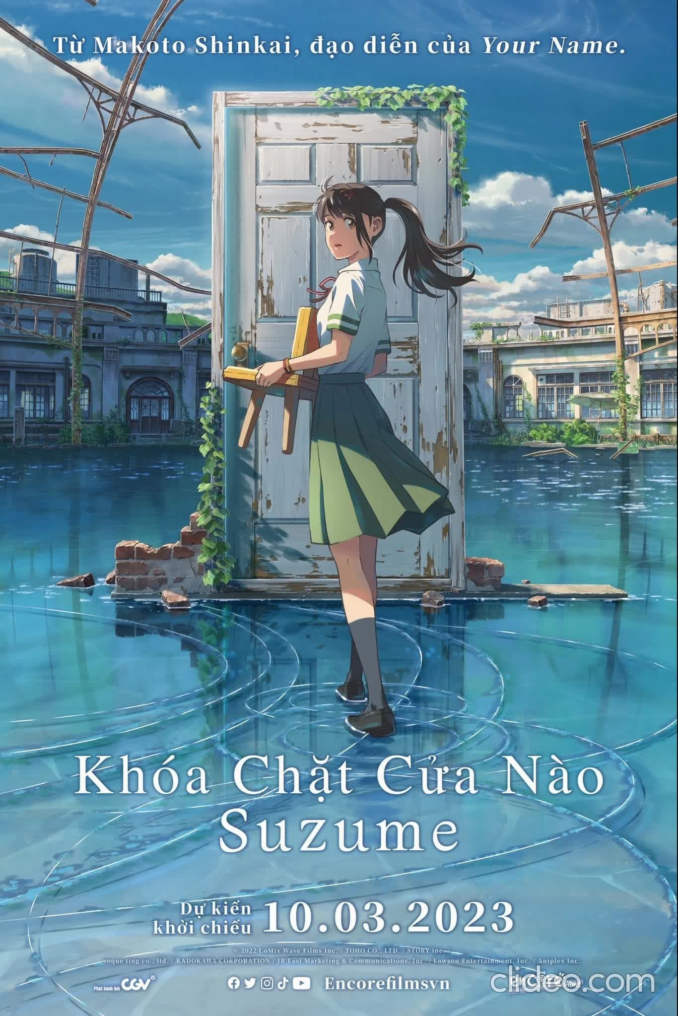 Khóa Chặt Cửa Nào Suzume Suzume