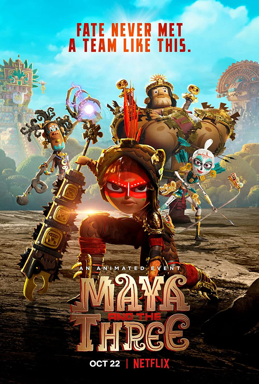 Maya Và Ba Chiến Binh Huyền Thoại Maya And The Three