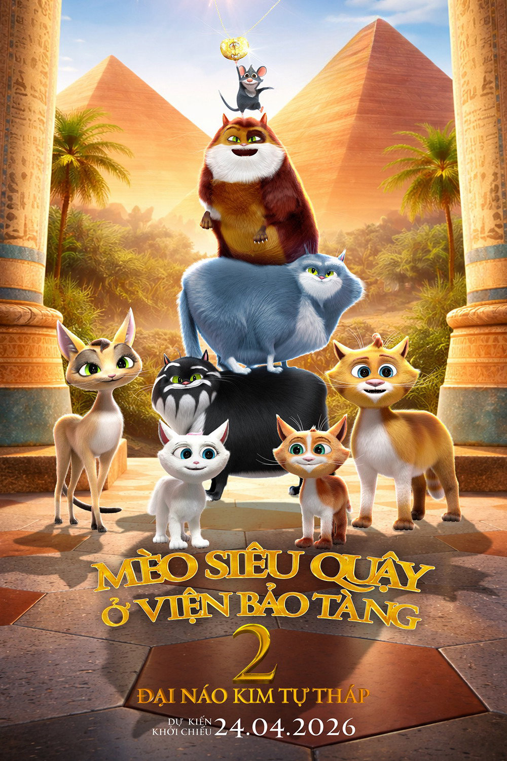 Mèo Siêu Quậy Ở Viện Bảo Tàng 2: Đại Náo Kim Tự Tháp Cats in the Museum 2: Treasures of Egypt