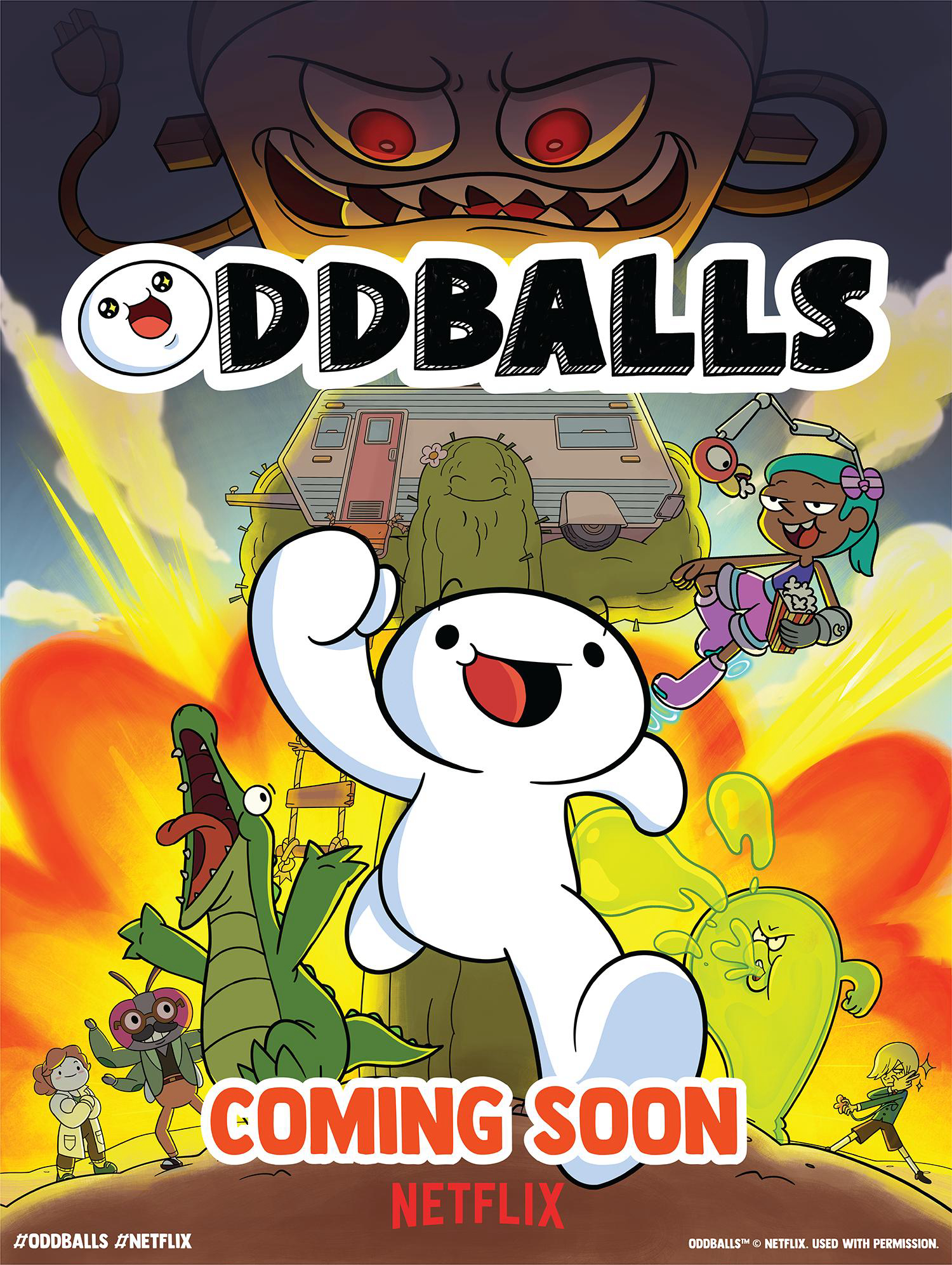 Những cuộc phiêu lưu kỳ quặc của James và Max Oddballs