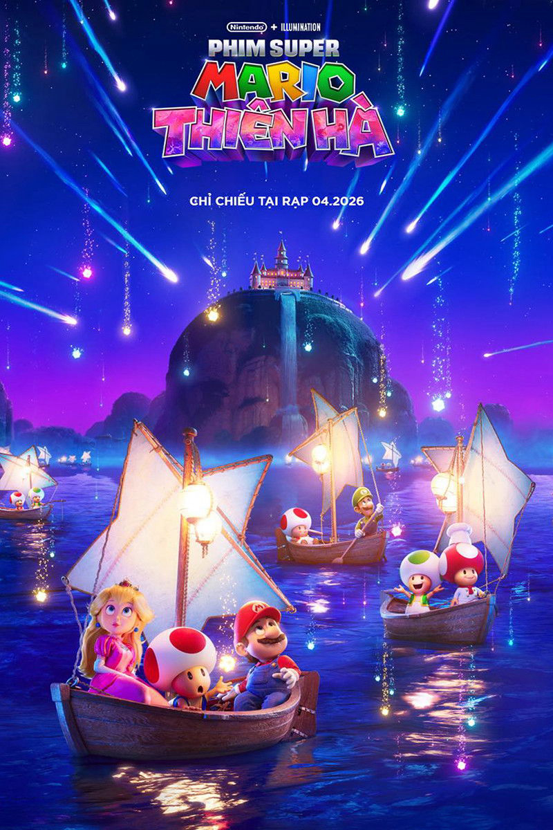 Phim Super Mario Thiên Hà The Super Mario Galaxy Movie