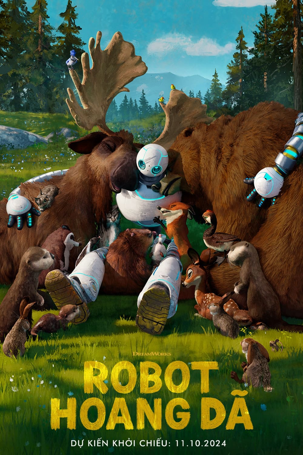 Robot Hoang Dã The Wild Robot