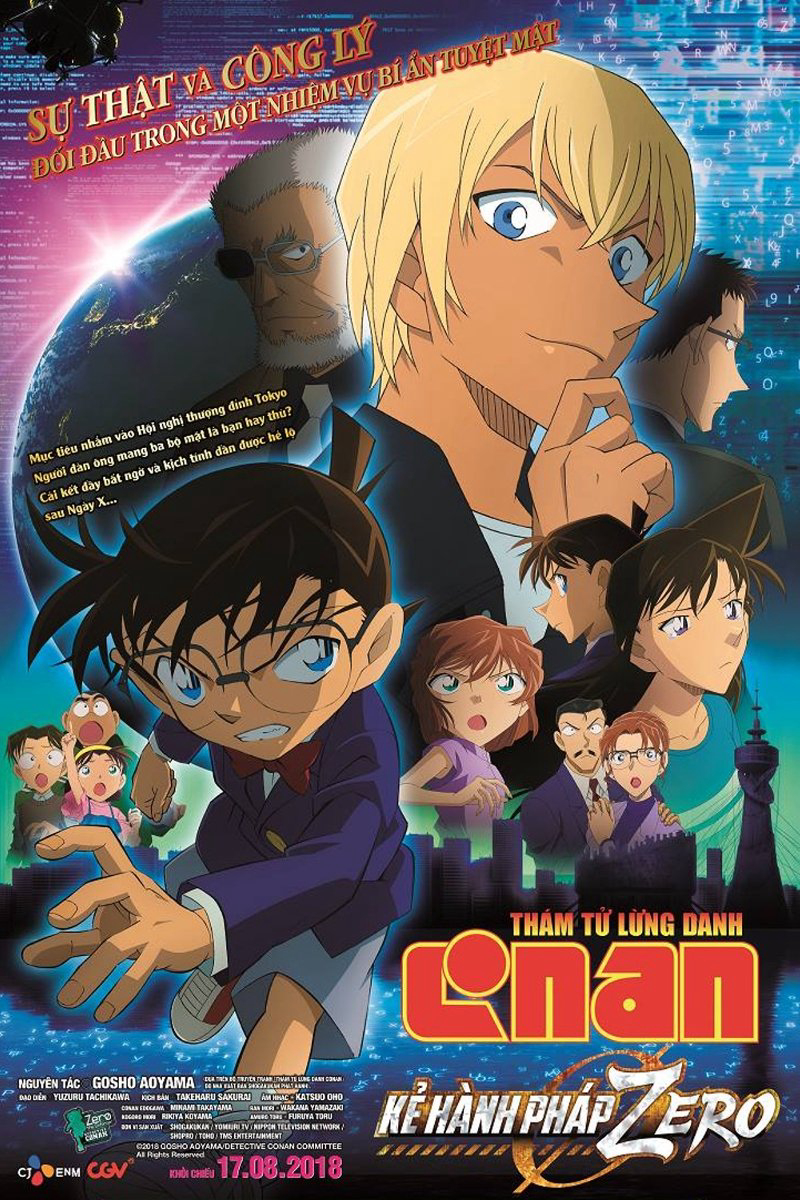 Thám Tử Lừng Danh Conan 22: Kẻ Hành Pháp Zero Case Closed: Zero the Enforcer