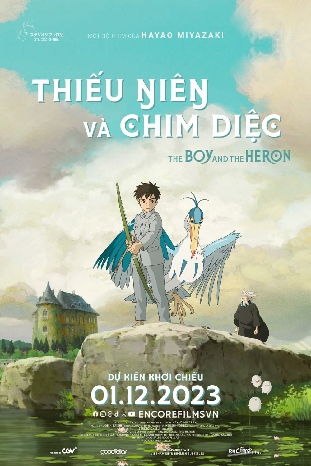 Thiếu Niên Và Chim Diệc The Boy and the Heron