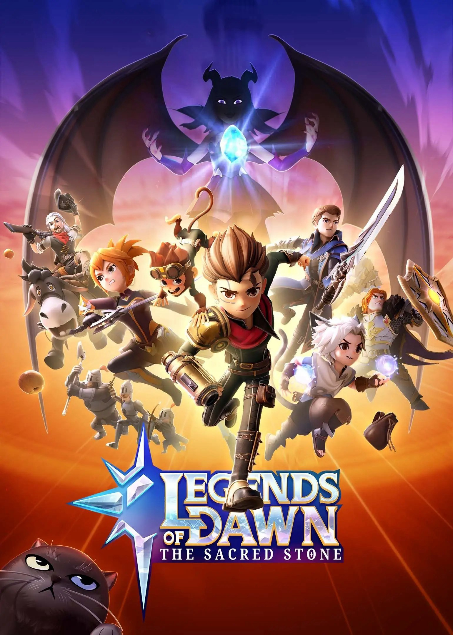 Truyền Thuyết Bình Minh: Viên Đá Thần Legends of Dawn The Sacred Stone