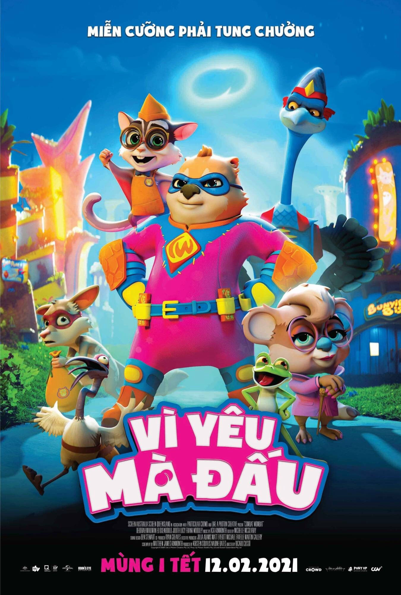 Vì Yêu Mà Đấu Combat Wombat